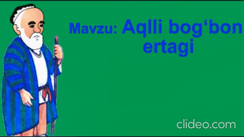 Aqilli bog'bon hikoya